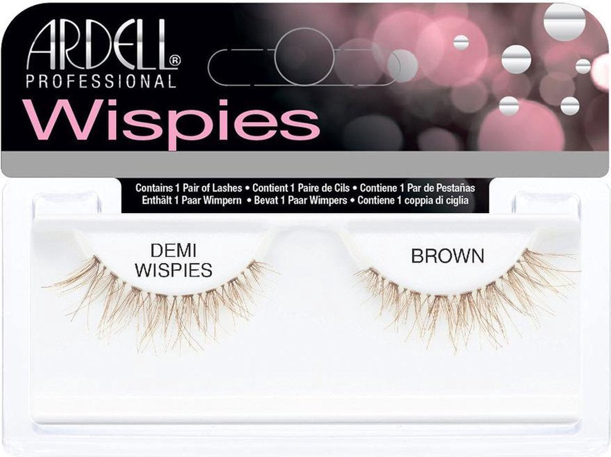 Ardell - Invisiband Lashes Demi Wispies - Brown