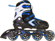 Move Arrow Inlineskates - Maat 30-33 - Jongens - zwart/blauw/wit
