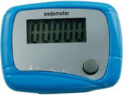 Stappenteller - Mini - Afstandsmeter - Calorie Verbrandings Meter - LCD - Blauw