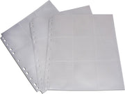 Blackfire 18Pocket Pages White Sideloading (50 pcs)