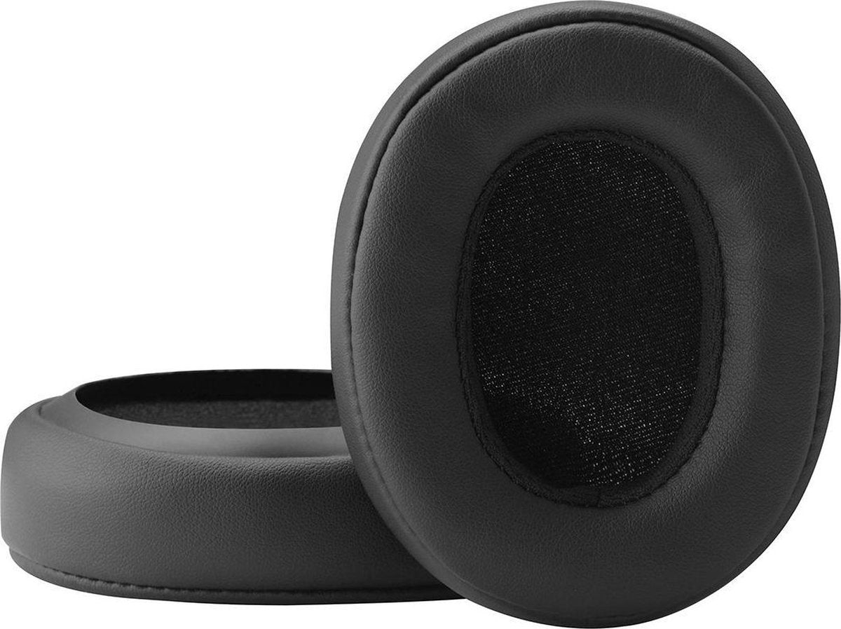 PU Lederen Oorkussens - Oorkussen set - Koptelefoon kussens - Geschikt voor de Skullcandy Crusher Wireless / Hesh 3 - Zwart