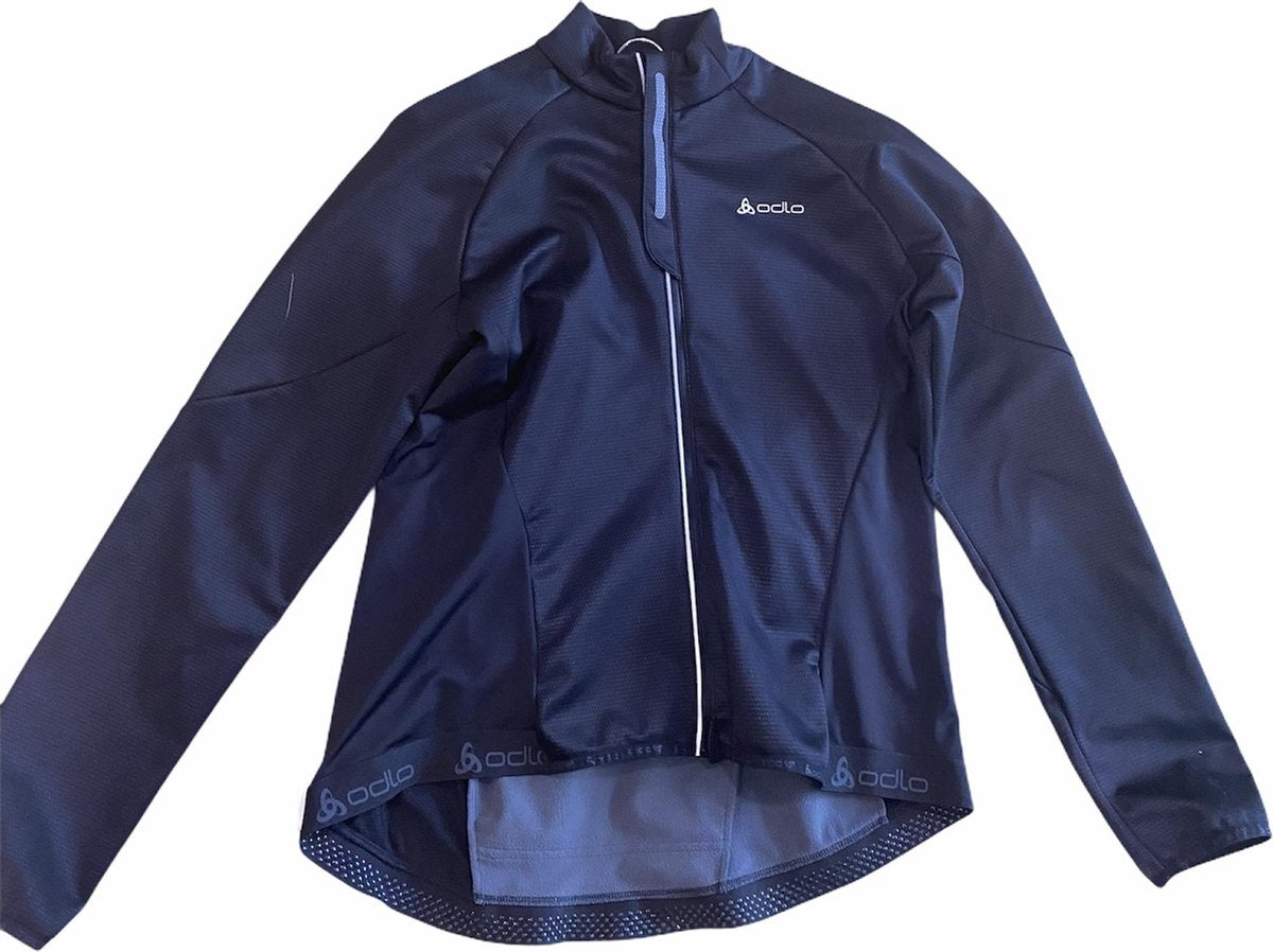 Odlo - Hurricane fietsjack - Vrouwen - Zwart - Maat XL