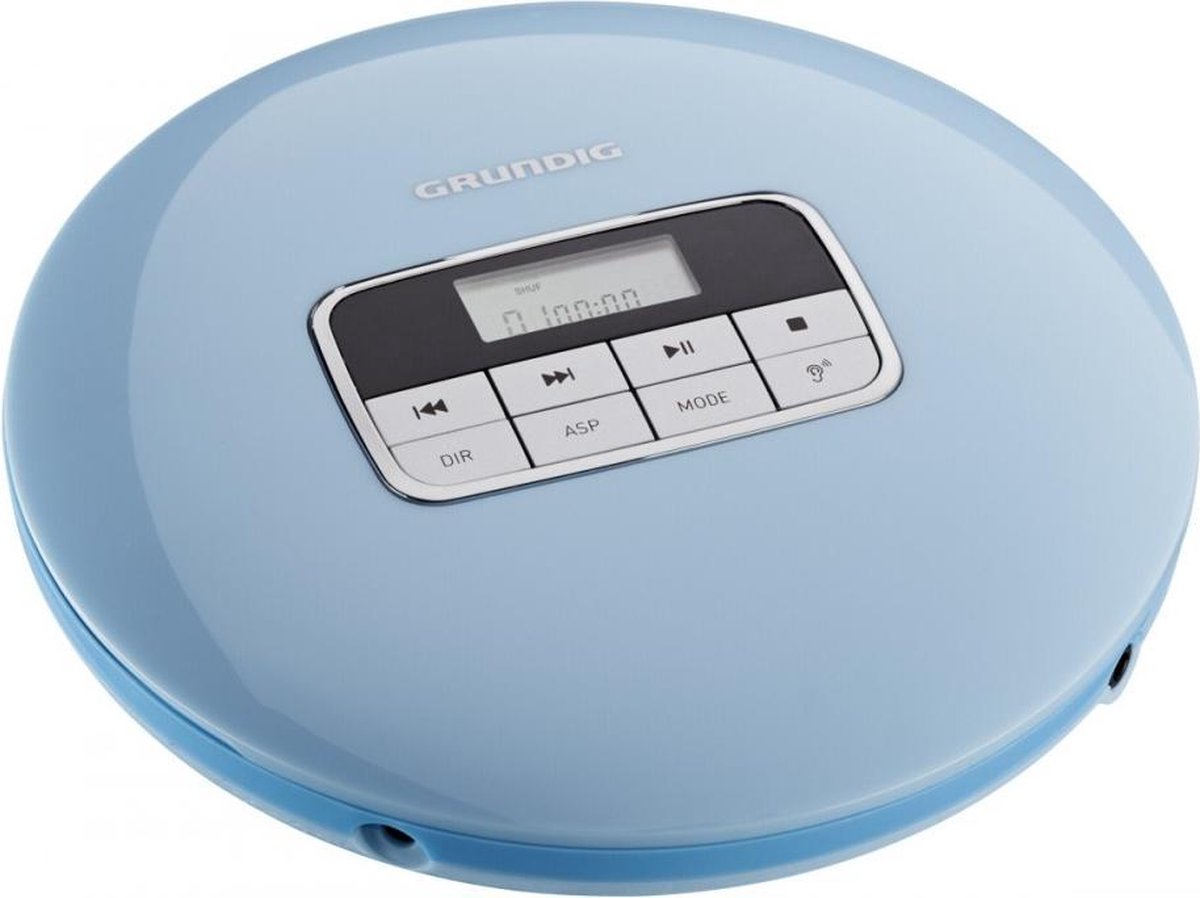 GCDP 8000 - 203 g - Blau - Tragbarer CD-Player