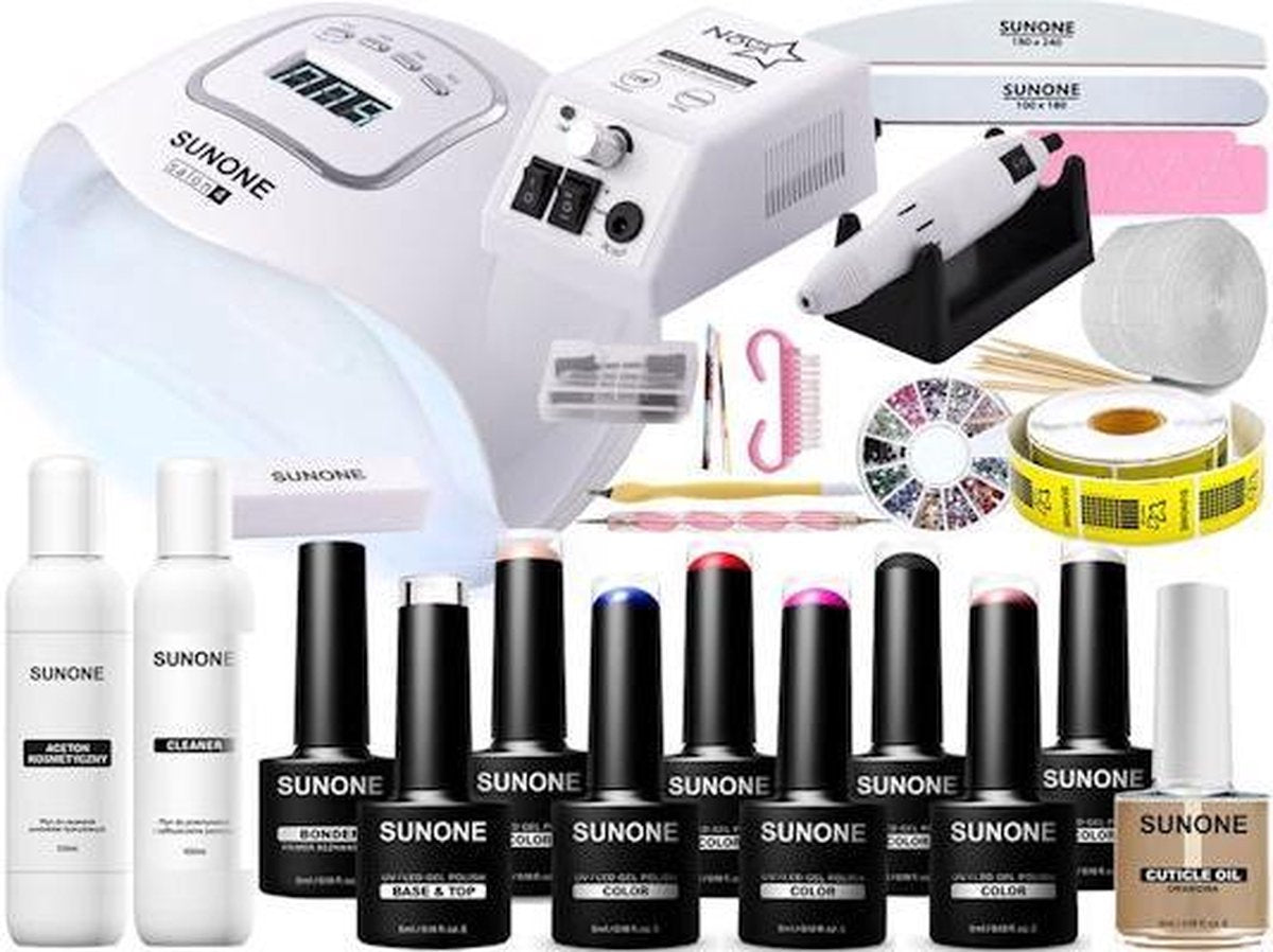 Sunone Hybride Gellak Nagelset S06