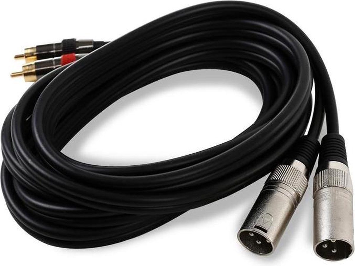 FrontStage Aansluitkabel 3 m 2 x XLR naar Cinch