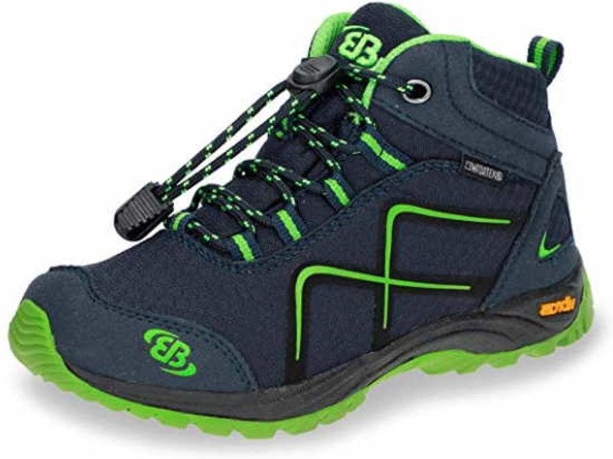 Brütting Wandelschoenen Guide Synthetisch Donkerblauw/groen Mt 28