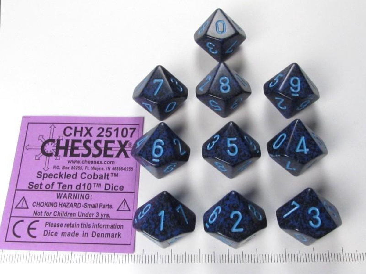 Chessex dobbelstenen set
