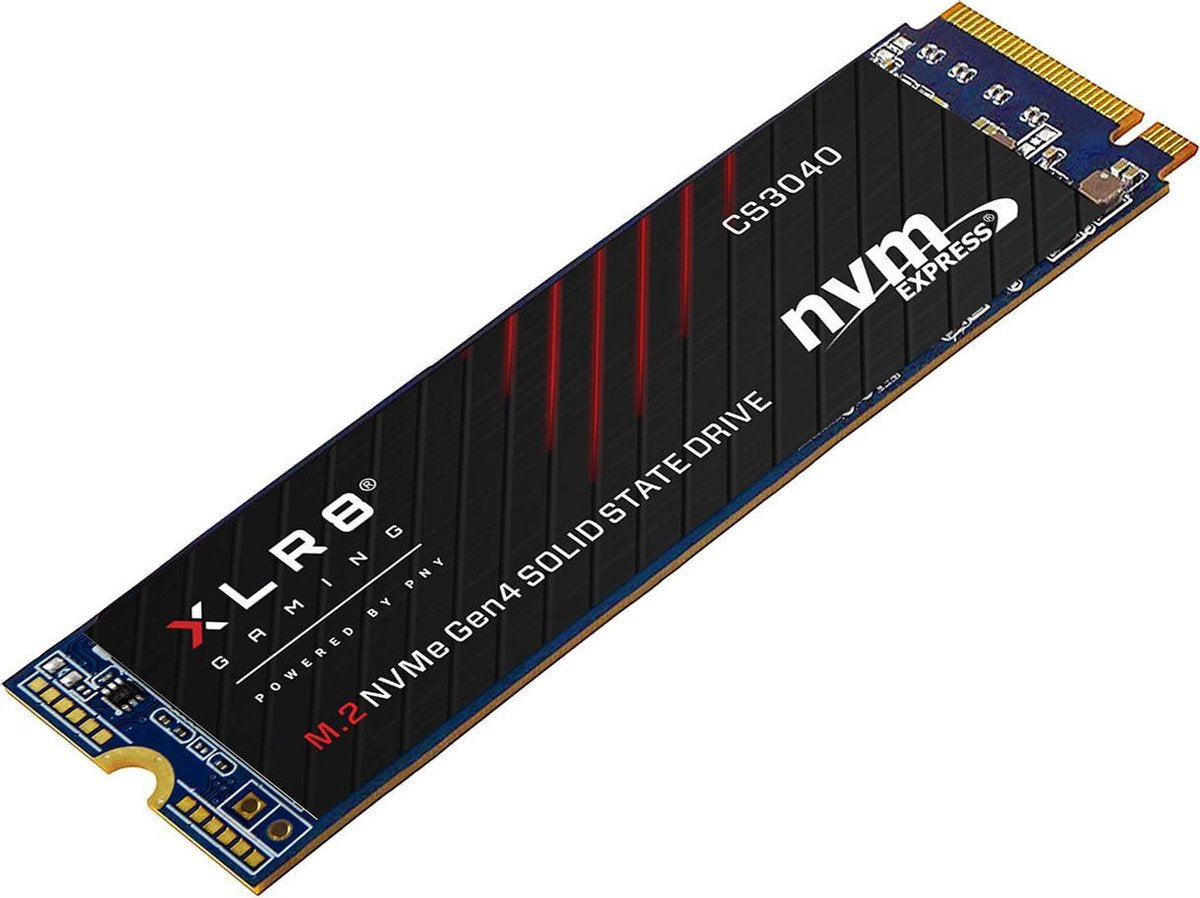 PNY 500 GB XLR8 CS3040 - Solid state drive - 500 GB - intern - M.2 2280 - PCI Express 4.0 x4 (NVMe)