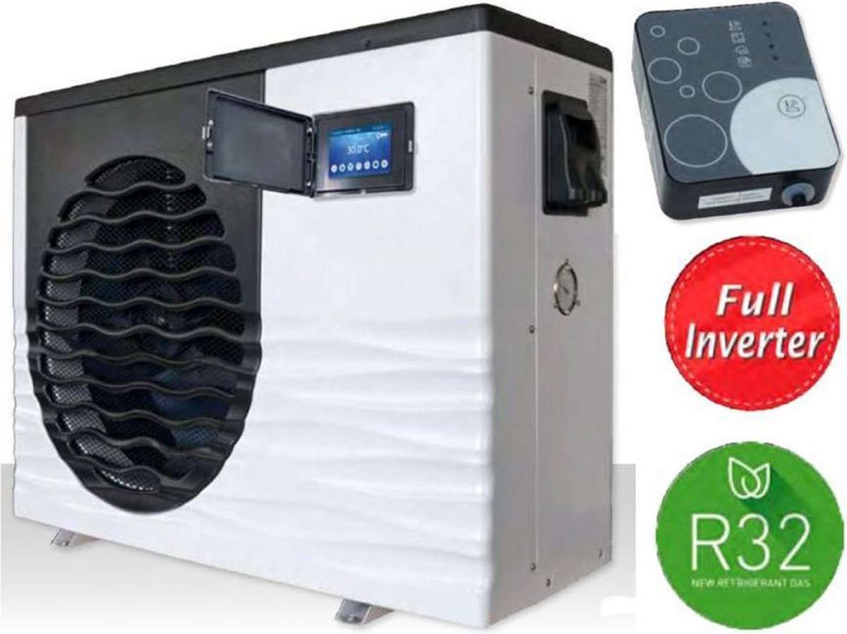 Zwembad Warmtepomp FULL-INVERTER - BOOST 24 KW -R32 TUVcertified - 6 jaar garantie