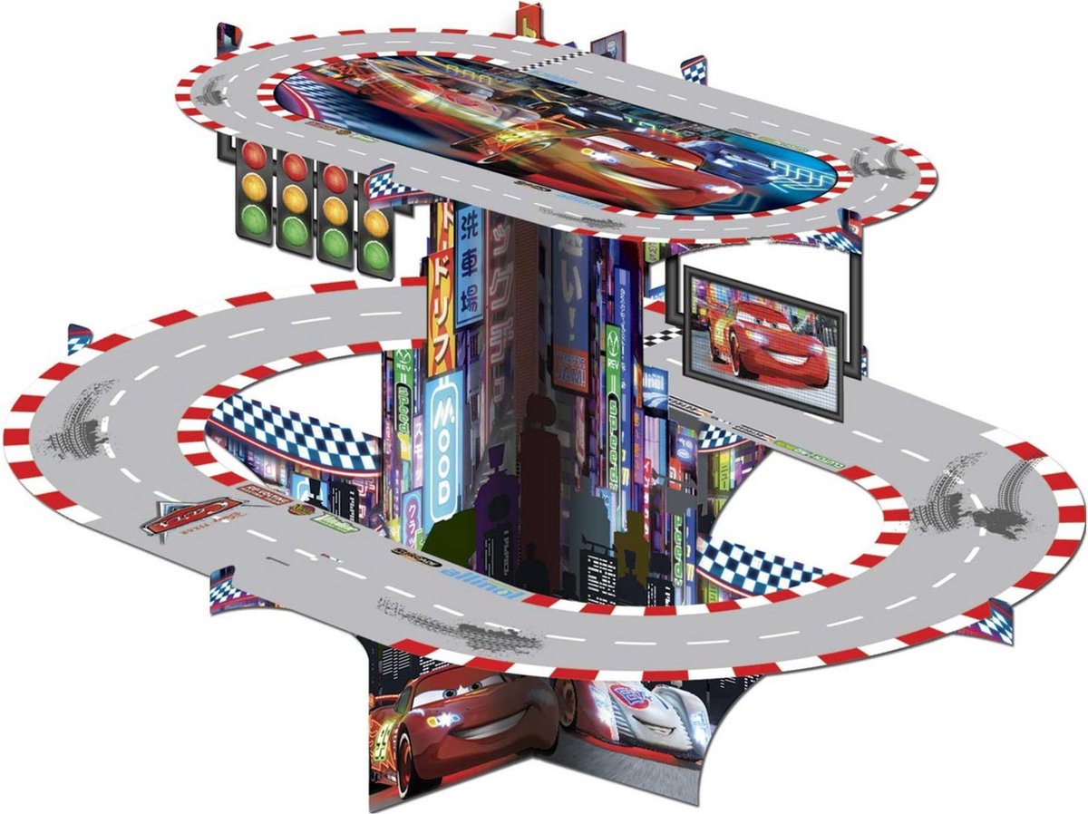 PROCOS - Cars cupcake standaard - Decoratie > Decoratie beeldjes