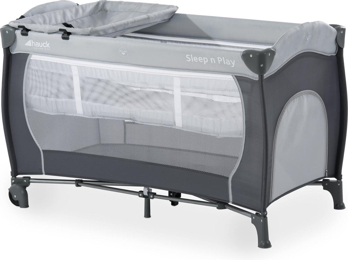 Hauck Sleep N Play Center Campingbedje - 60x120cm - Stone