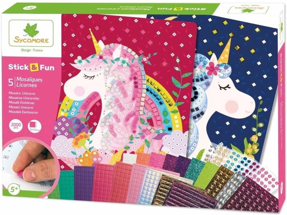 Faujas CRE7001 kunst- & knutselset voor kinderen