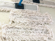 3 stuks zwabberhoes 60 cm - Katoenen vervanging zwabberhoezen