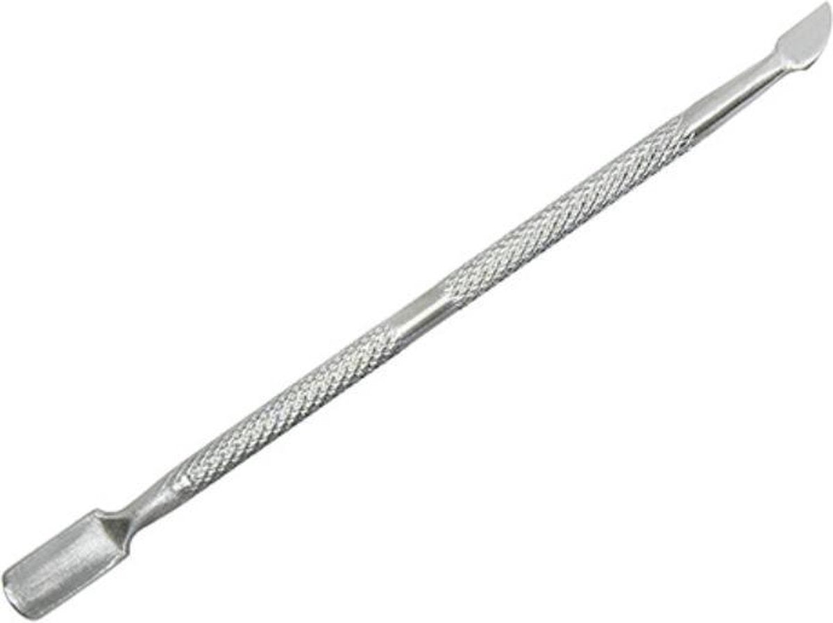 TOPCODE Cosmetics nagelriem duwer - Bokkenpoot metaal - #MCBO01 - Zilver