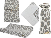 Meyco Aankleding Set 4 delig Panter Neutraal