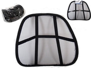 Gerimport Rugsteun 38 X 38 X 1 Cm Cm Mesh Zwart