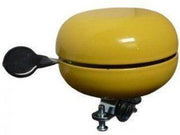 Belll Fietsbel ding dong groot 80 mm geel