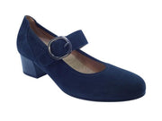 Gabor Bandschoen 56.129.46 Donkerblauw Wijdte H