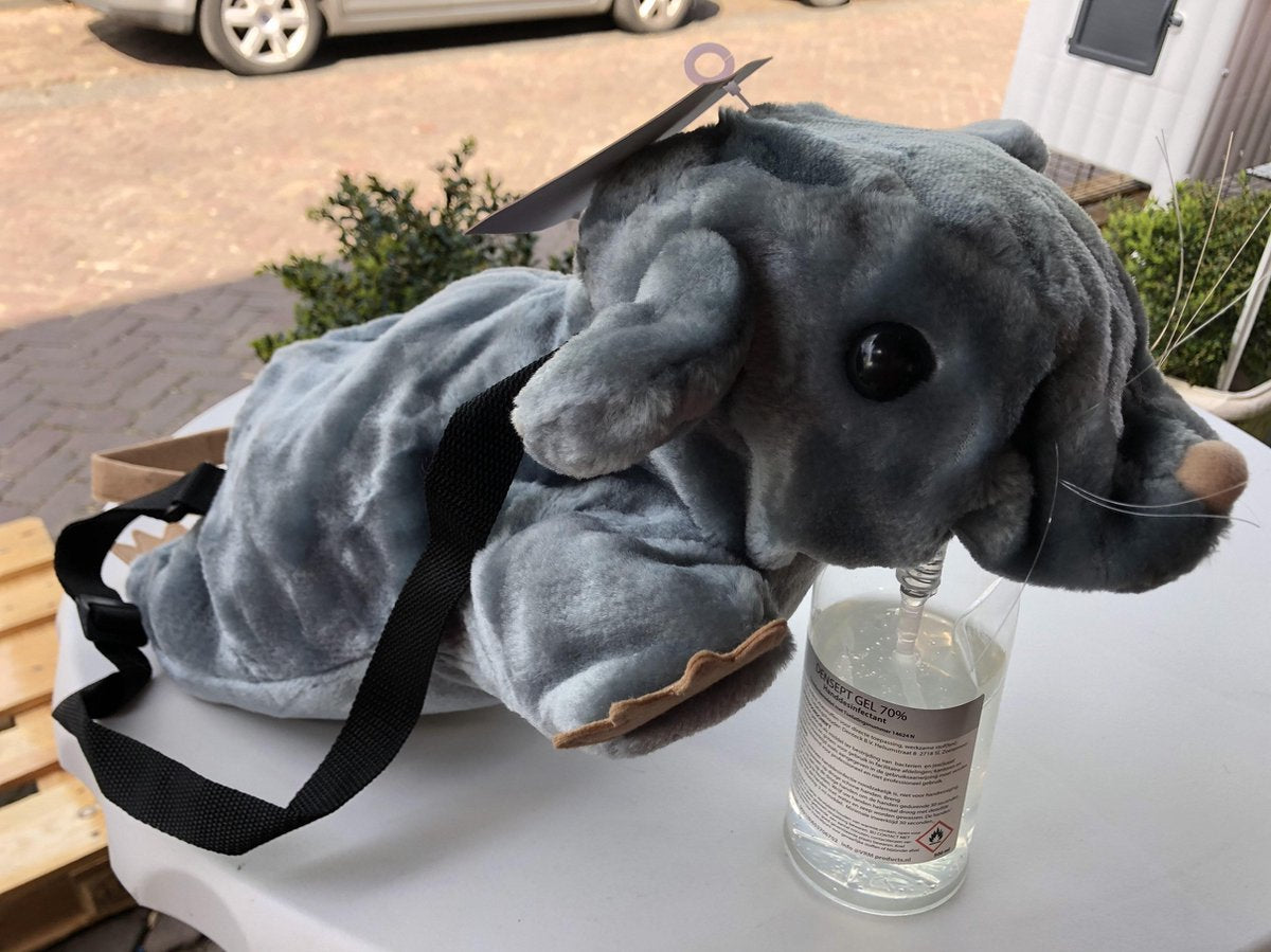 Rugtas - rat - pluche