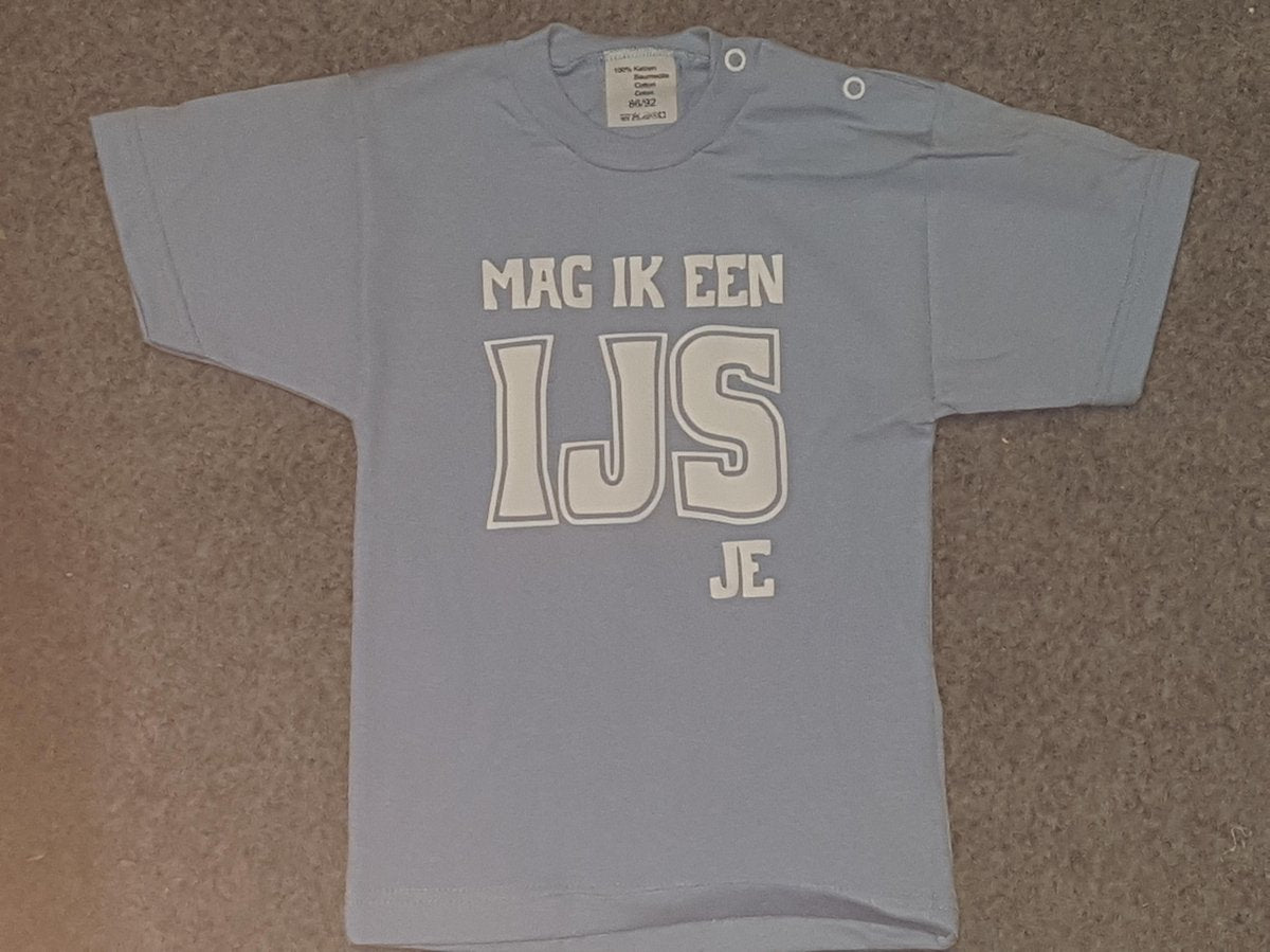 Shirt IJsje maat 86/92