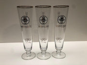 warsteiner set 3x (40-52cl) voetglas tulpglas bierglazen bierglas op voet