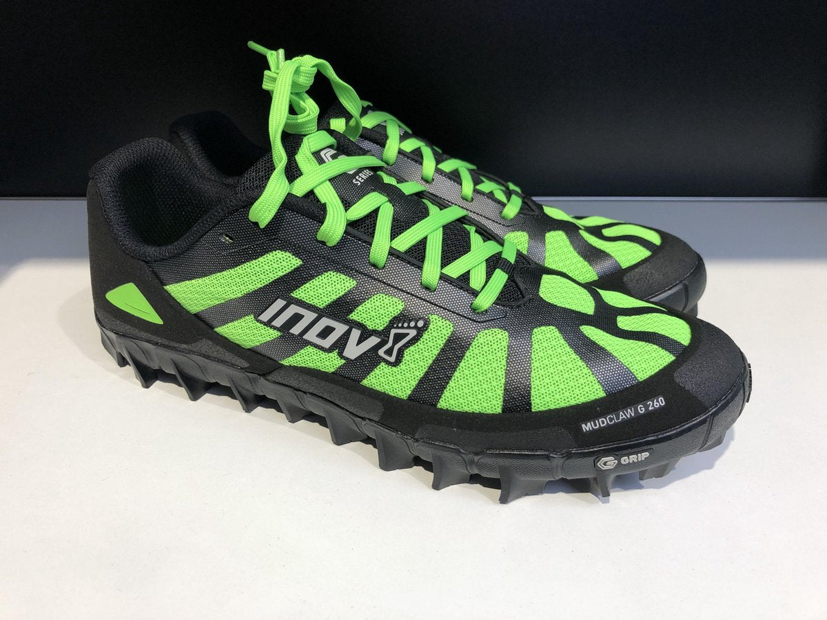 Inov-8 Mudclaw G 260 V2 Heren - Zwart / Groen - maat 40