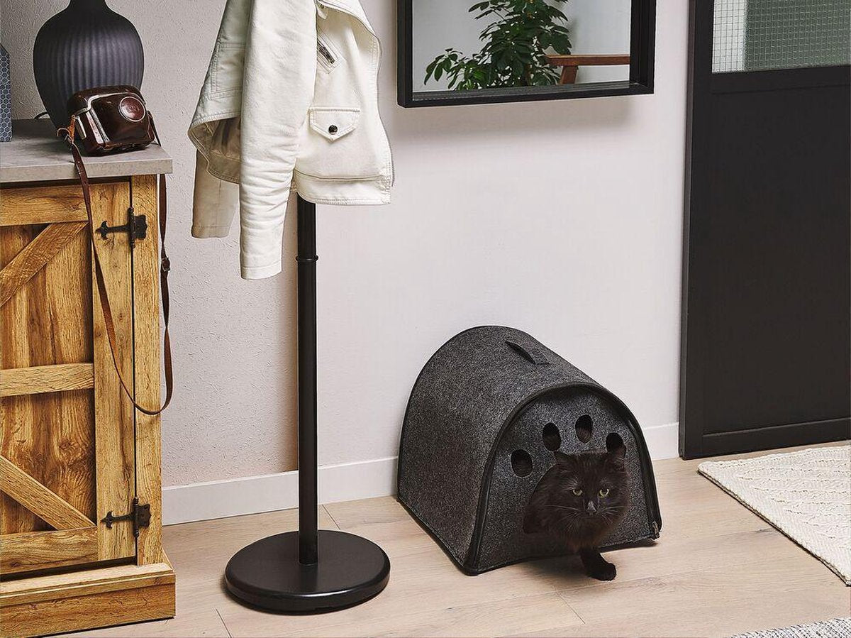 Beliani Budug - Dierenbed - grijs - vilt