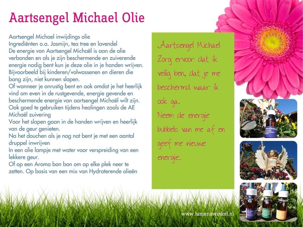 AE Michael olie  Bescherming en energie zuiveren