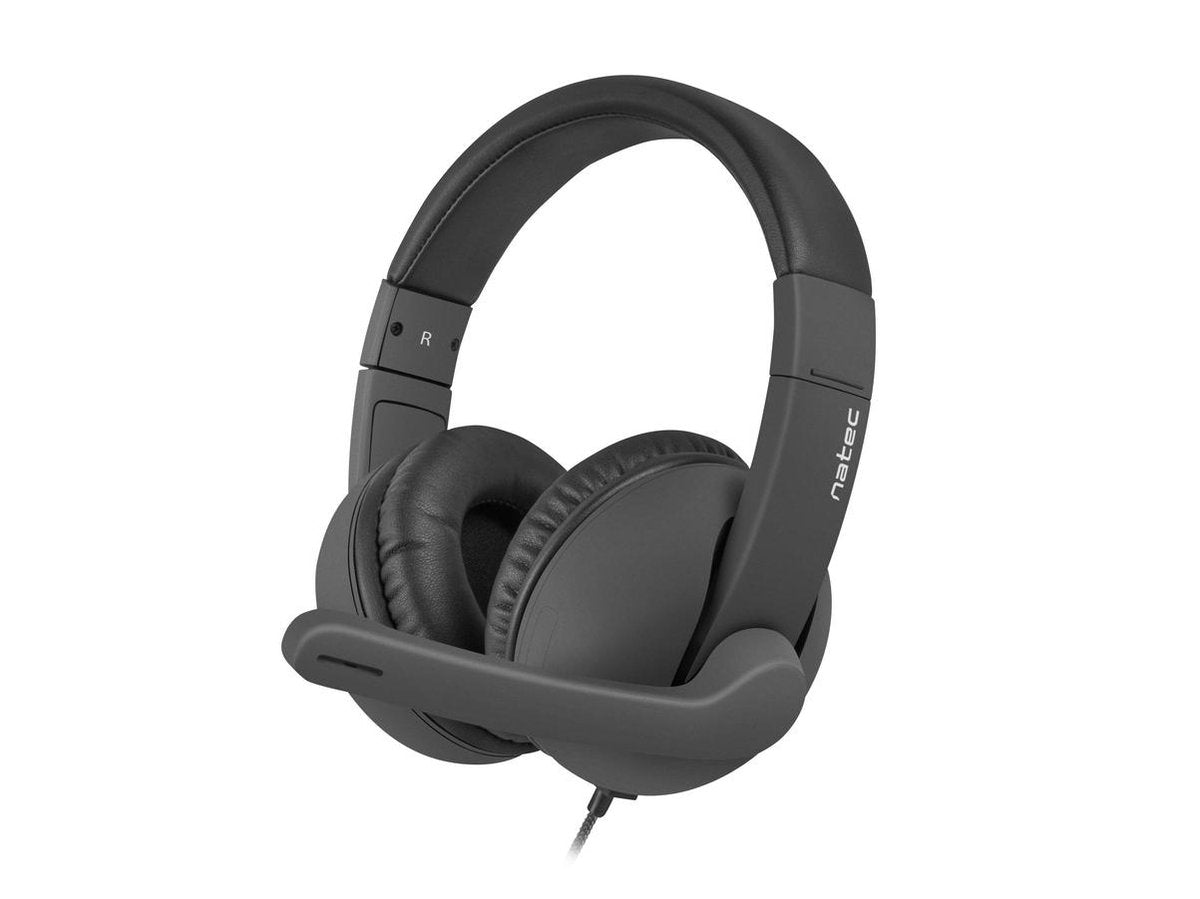 Natec Rhea Headset – Zwart – 40mm Drivers