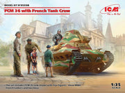 ICM | 35338 | FCM36 with French tank crew | 1:35