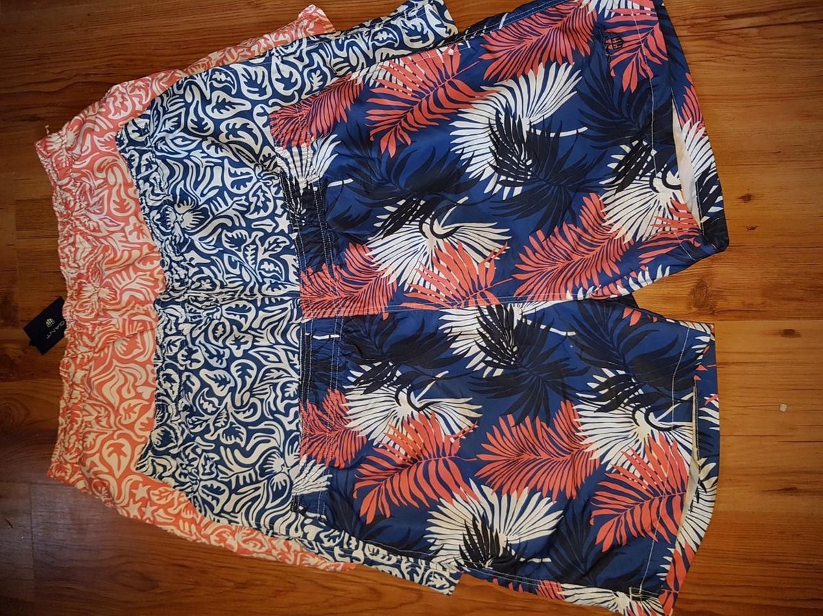 Gant zwembroek heren roze maat XL