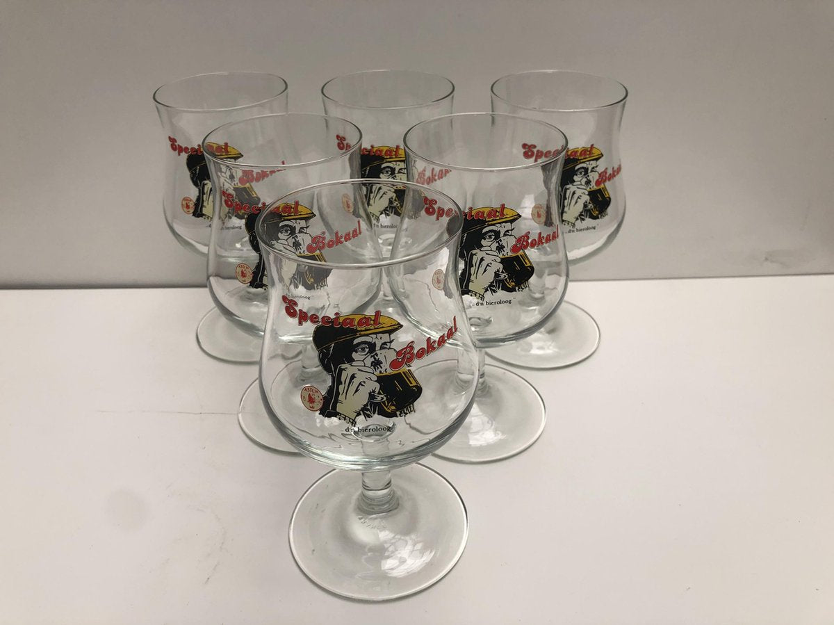 Speciaalbierglas bokaal 'd'n bieroloog'