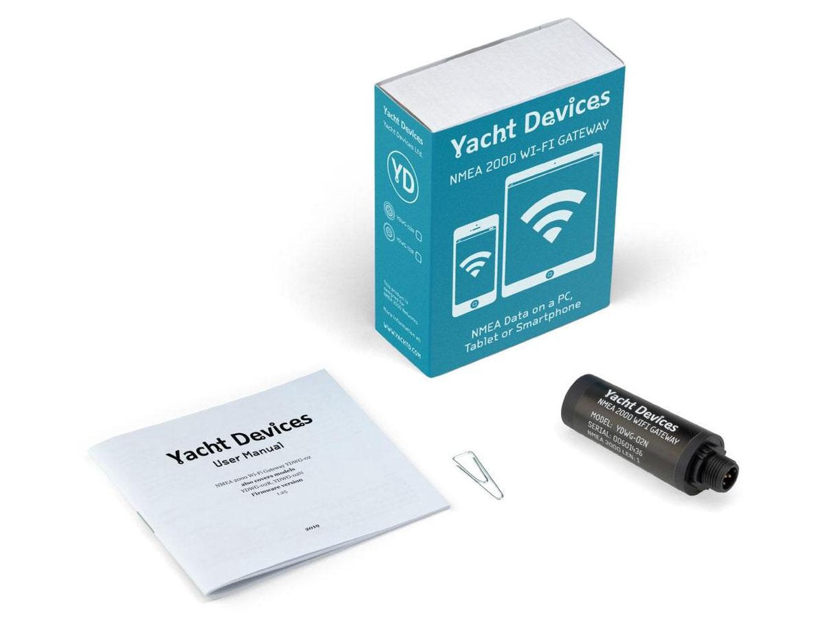 NMEA2000 Wifi Koppeling YDWG-02N