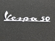Embleem Vespa-50 chroom