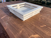 Fruitschaal Tendenza kleur: whitewash| Steigerhout