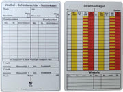 Spelnotitiekaarten scheidsrechter - nederlands - 50 stuks