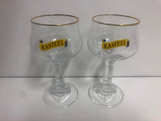 Kasteelbier glas op originele voet