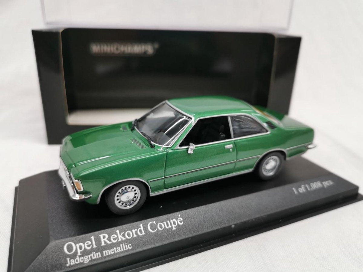 Opel Rekord D Coupe 1975 Green Metallic