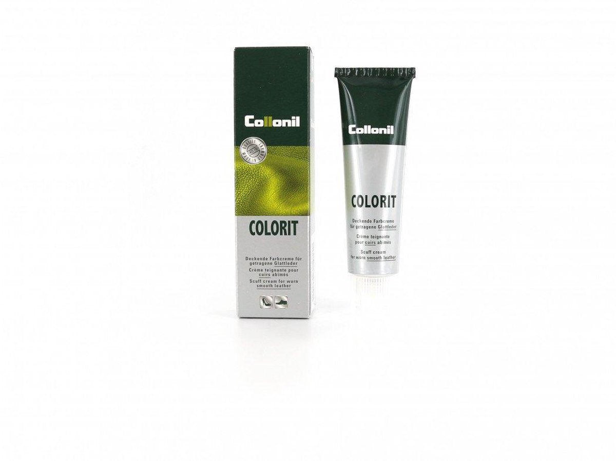 Colorit schoenverf kleur creme. Sterk dekkende kleurpasta voor beschadigde schoenen.