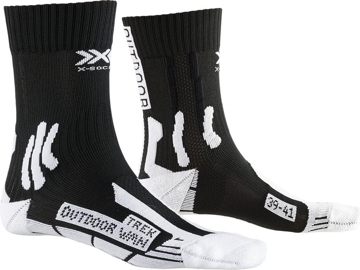 X-Socks Sportsokken - Maat 37/38 - Vrouwen - zwart/wit