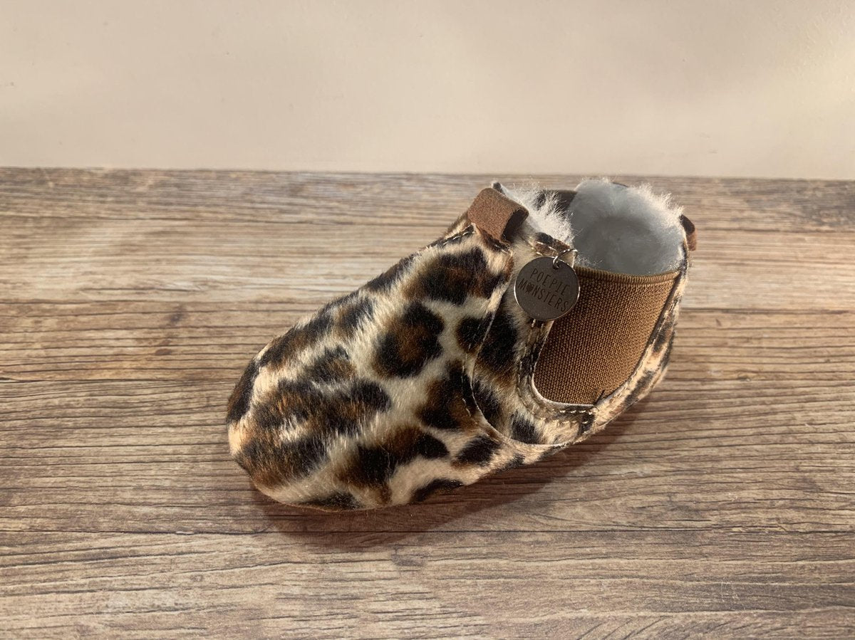 Babyschoentjes - Tijgerprint - Antislip - 7-12 maanden - Baby