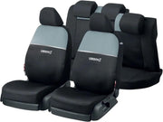 Autostoelhoes set| voor in auto – stoelhoezen – stoel hoes - Zilver