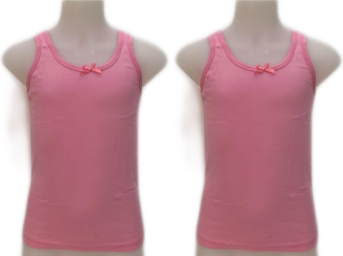 Embrator 2-stuks meisjes Hemdjes roze maat 164