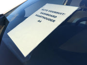 Prijskaarthouder PC (10 stuks)