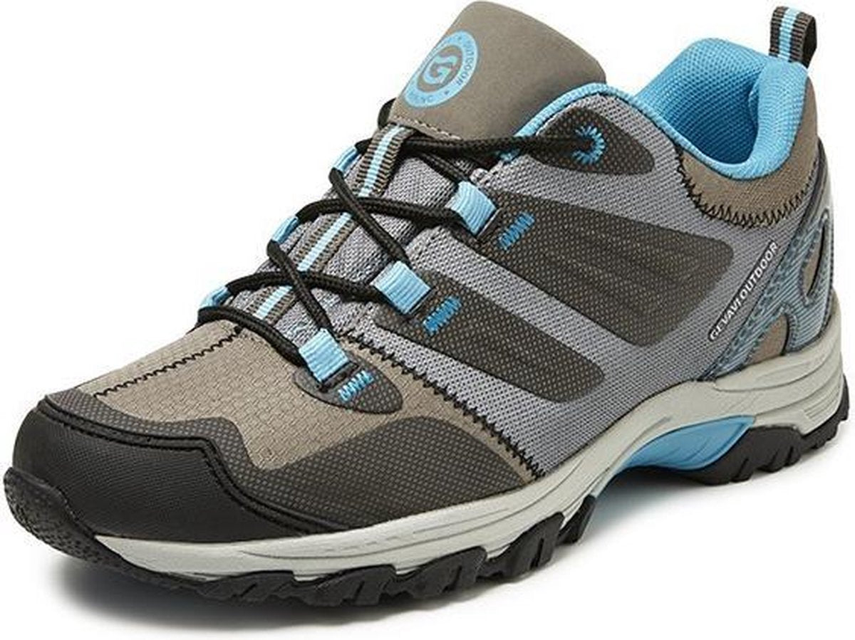 Gevavi Wandelschoenen | GH01 Linz Hiking Schoenen Laag | Maat 36 | Groen/Aqua