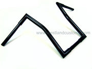 1 Inch Universeel Stuur Square Fat Ape Hanger 17 Inch Zwart