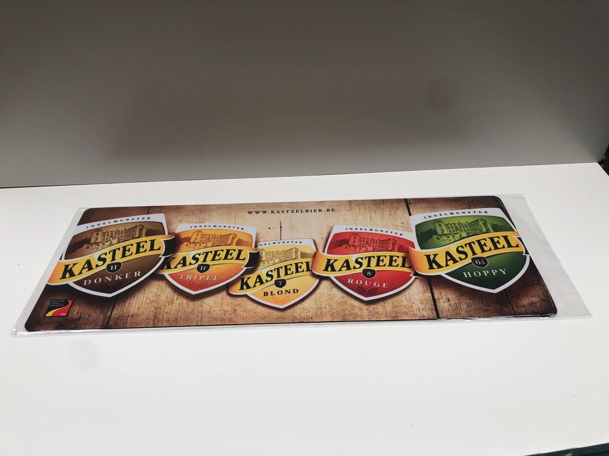 Kasteel bier barmat afdruipmat 58