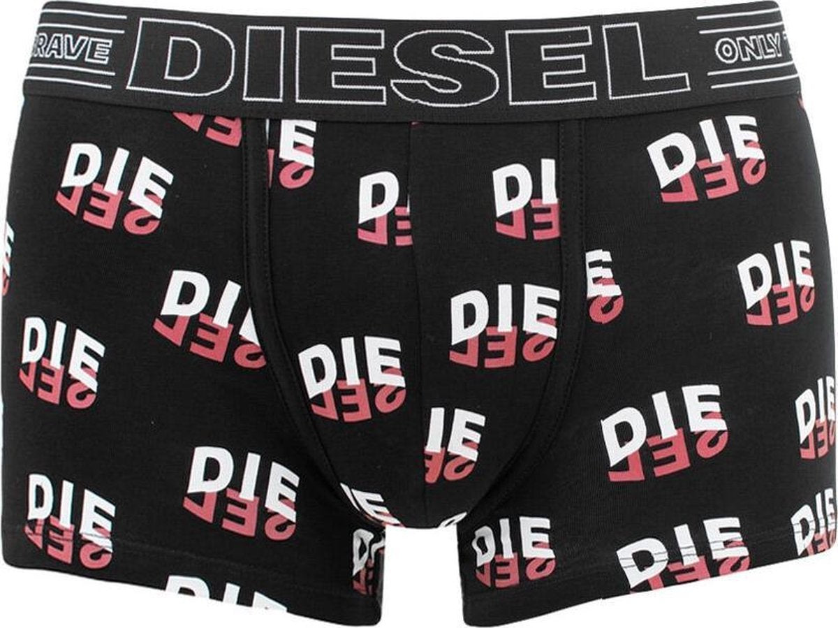 Diesel damien trunk mirror logo zwart - XL