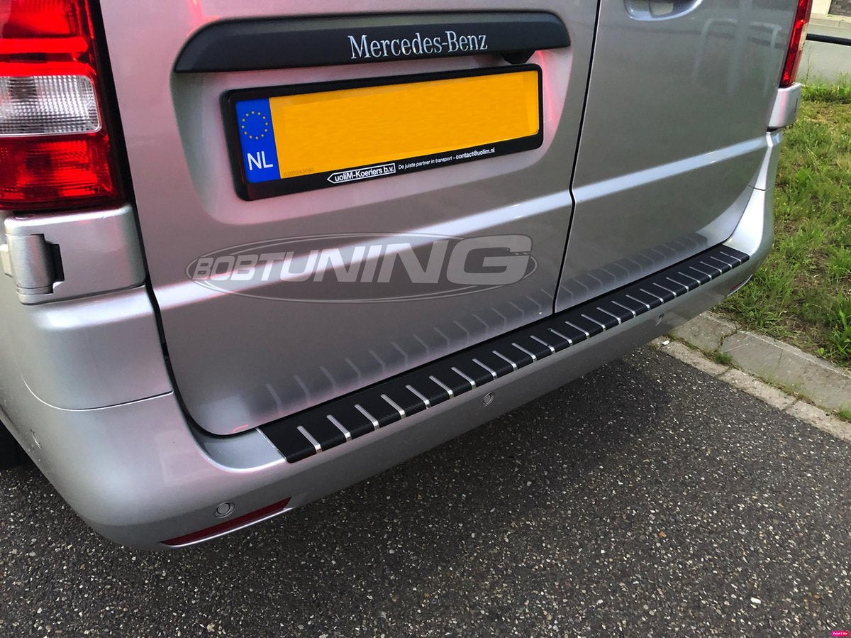 Carbon Rvs bumperbescherming Mercedes Vito W447 V-Class | 2014-2019 | 2020+
