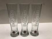 Warsteiner set 3x (40-52cl) bierglas bierglazen premium cup embossed